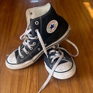 Converse Kids Black and White High-Tops